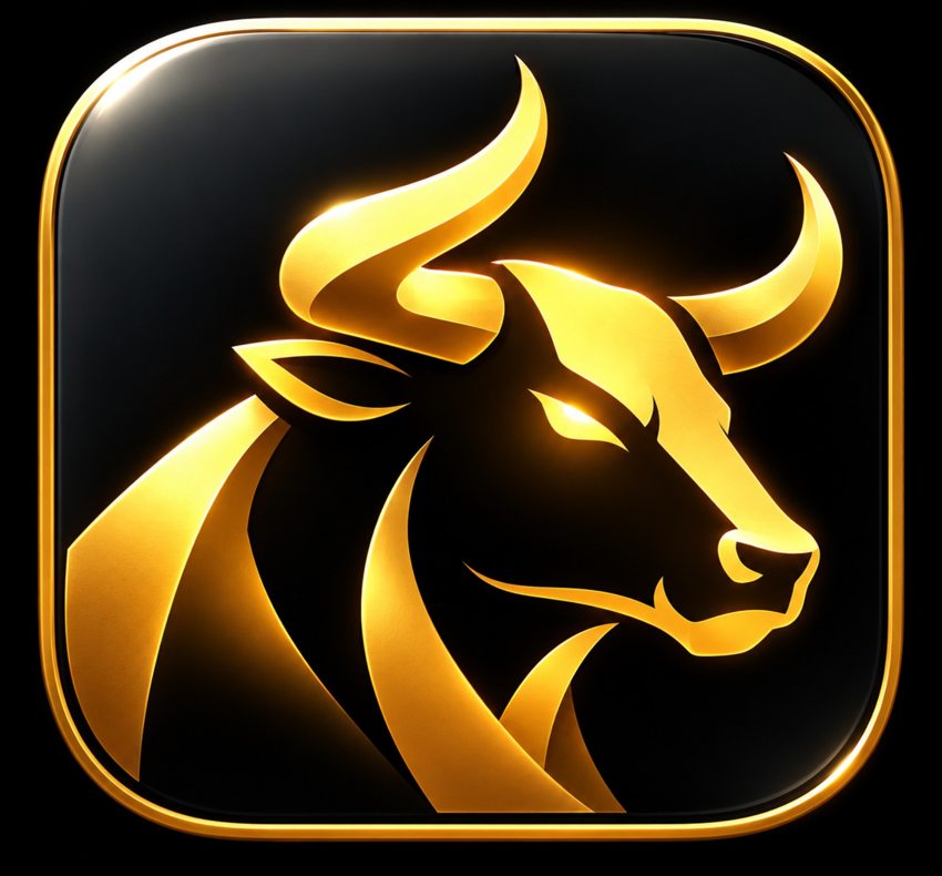 Golden bull artwork for Trader Assistant